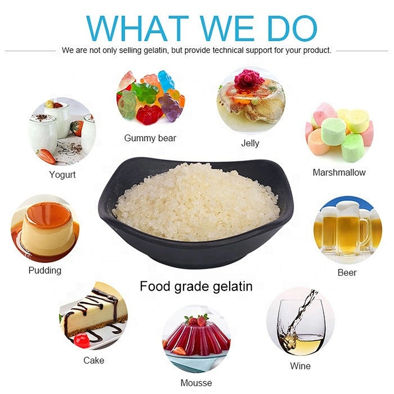 High Quality Gelatin and Food Grade Gelatin Powder for Gummy Candies